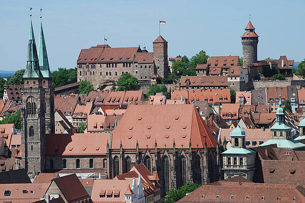 Nürnberg im Sommer, Kaiserburg