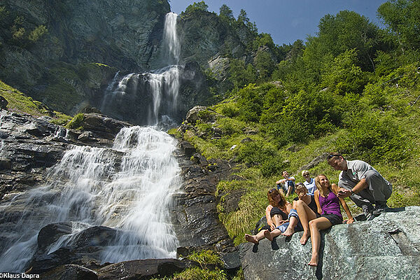 Jungfernsprung waterfall Heiligenblut