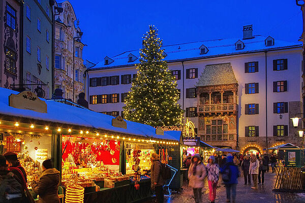 Innsbruck, Weihnachtsmarkt Altstadt