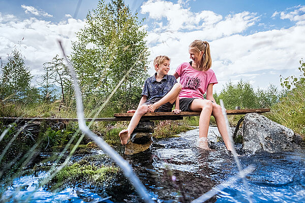 Hiking at the Wildkogel Arena