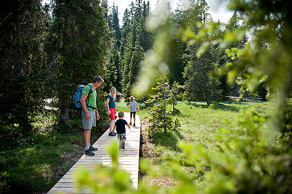 [Translate to 01_EN:] Familienwandern in Ratschings, Suedtirol