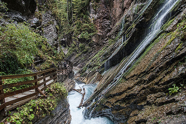 Wimbachklamm bei Ramsau © Berchtesgadener Land Tourismus 