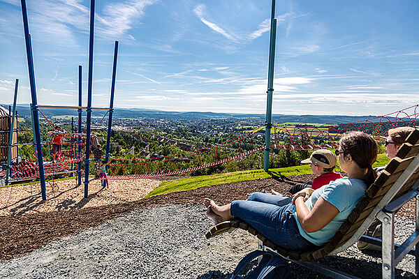 [Translate to 01_EN:] Traumhafter Ausblick vom AVENTURA © Medebach Touristik