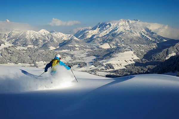 Winter in Fieberbrunn, Lärchfilzkogel