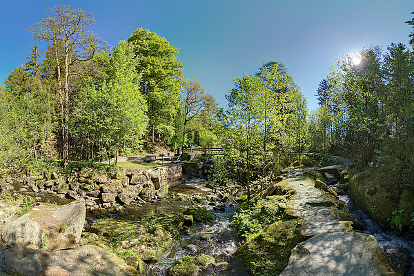 Saussbach Sperre in summer - Foto: (c) TVB Waldkirchen