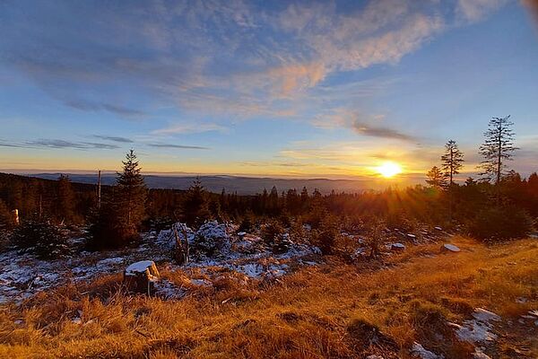 Sunset in Neureichenau (c) TVB - Neureichenau