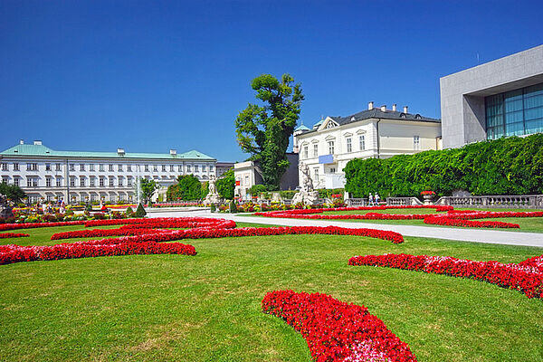 Schloss Mirabell mit Mirabellgarten