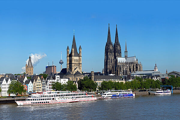 Rheinpanorama - Foto: (c) Udo Haake / KölnTourismus GmbH