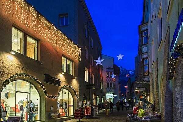 Christmas market at Hall in Tirol