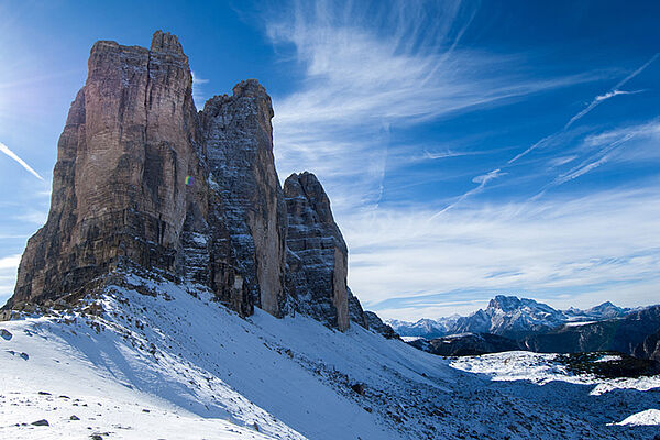 Winter 3 Zinnen, Dolomiten