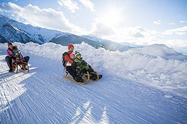 Tobogganing at Schwaz, Karwendel