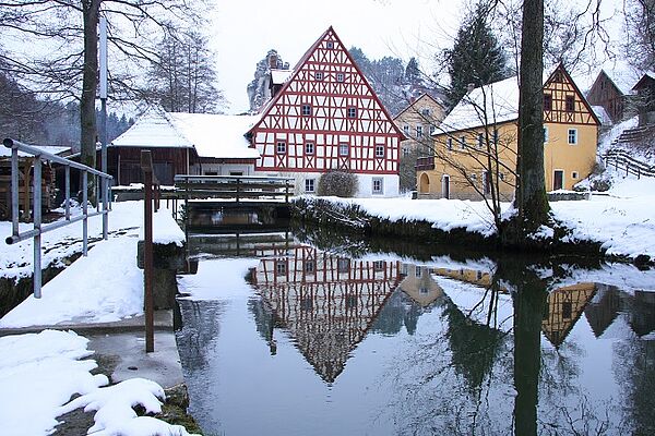 Winter in Pottenstein ©Tourismusbüro Pottenstein