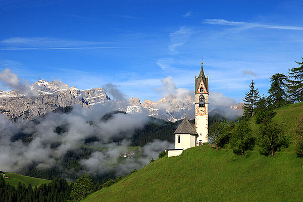 Romantische Dörfer in Alta Badia