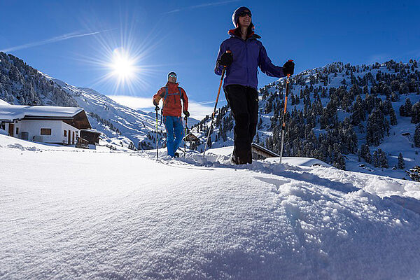 Schneeschuhwandern Silberregion Karwendel