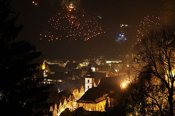 Lichterfest in Pottenstein ©Tourismusbüro Pottenstein