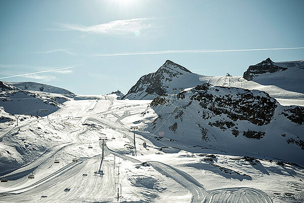 Skifahren in Zermatt am Matterhorn ©Zermatt Bergbahnen