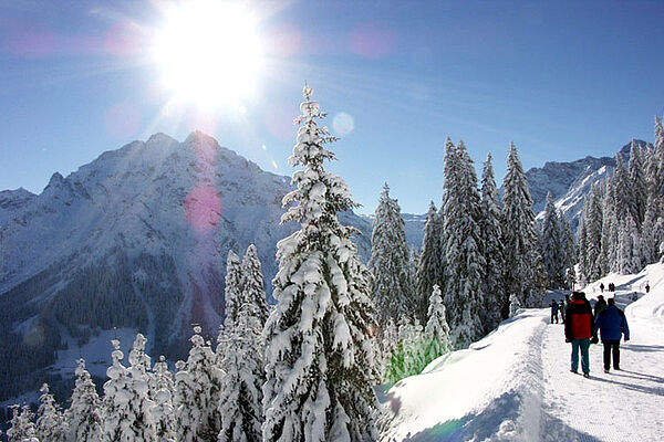 Winterwandern in Riezlern / Kleinwalsertal