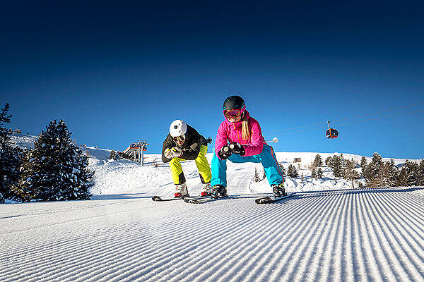 Pistenspaß im Skigebiet in Murau am Kreischberg