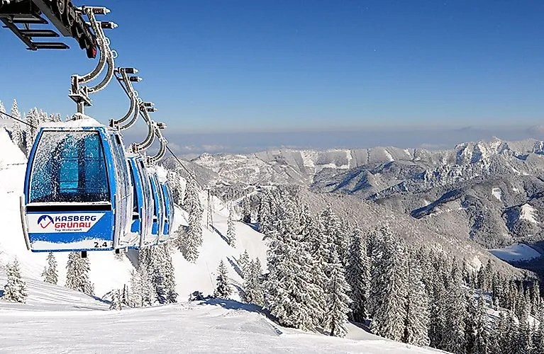 Con el teleférico de Kasberg al paraíso invernal