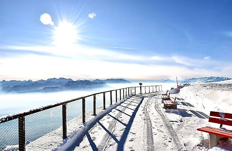 Schöner Rundweg am Hohen Kasten für Rundwanderungen