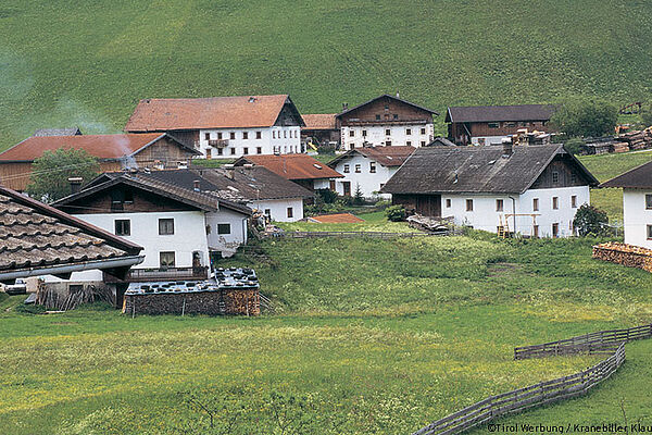 Mountain village Obernberg am Brenner