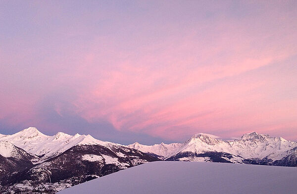 Sunset at Pila