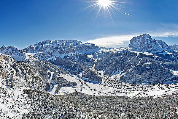 Winter in Wolkenstein - Groeden © Diego Moroder