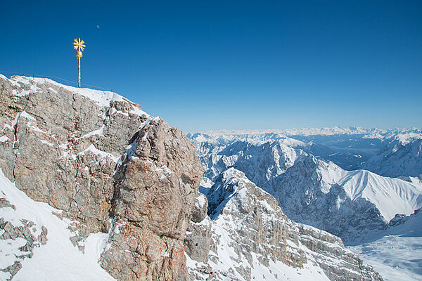 Panoram view Zugspitze