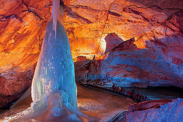 Eishöhle in Obertraun, Dachstein