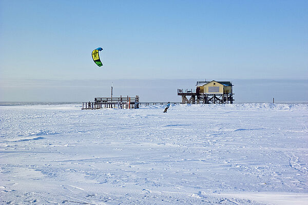 Winter Kite Nordseeküste