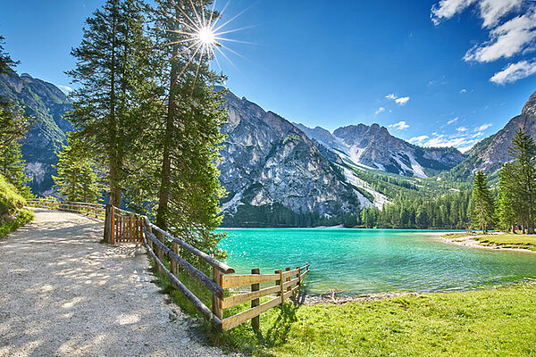 Lake Pragser at Toblach - Dolomite Alps