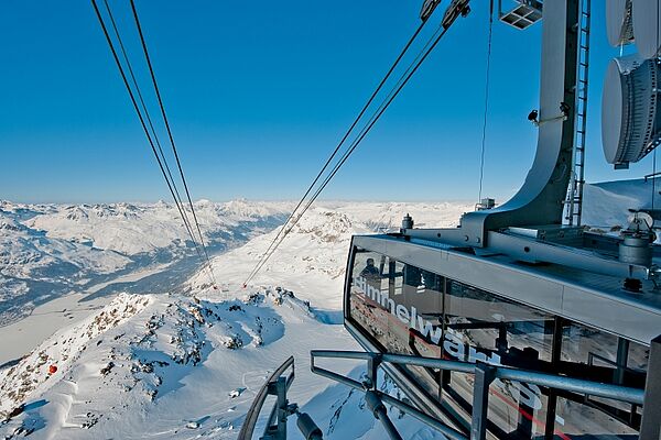 Winter in Silvaplana - Corvatsch