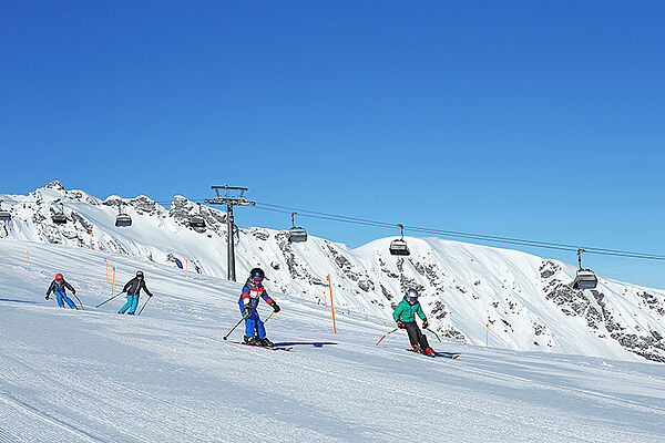 Skiing at Bad Ragaz - Pizol