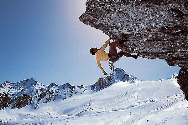 Climbing at Kitzsteinhorn