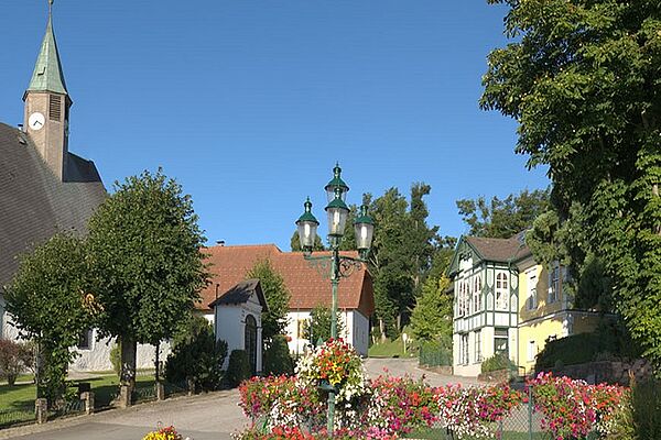 Dorfplatz in Mönichkirchen ©MG Mönichkirchen