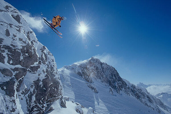 Skiing at St. Anton am Arlberg