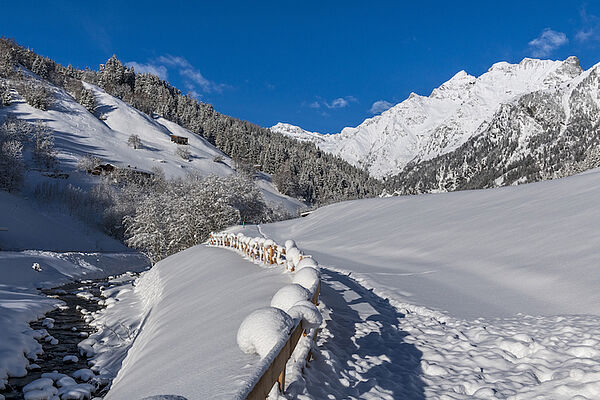 Gossensass in Winter Credits: (c) Tourismusverein Gossensass