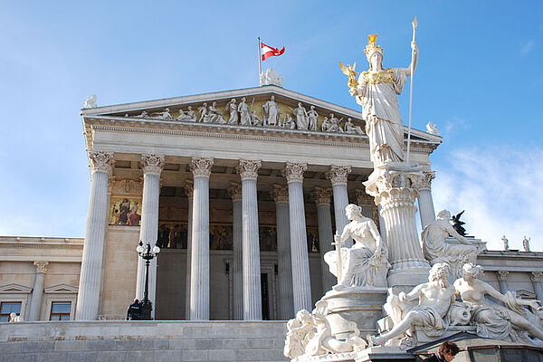 [Translate to 01_EN:] Österreichisches Parlament, Wien