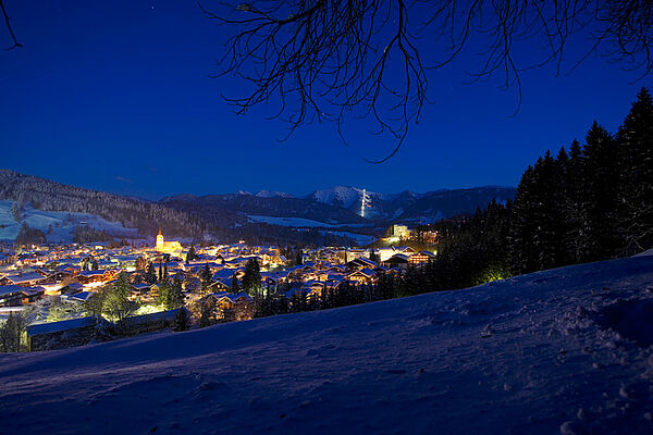 Oberstaufen in the winter