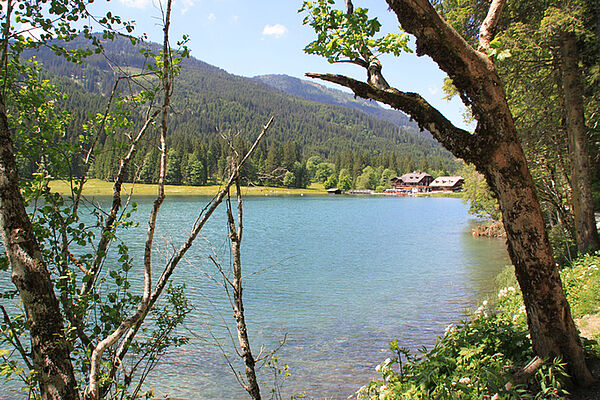 Idyllischer Bergsee