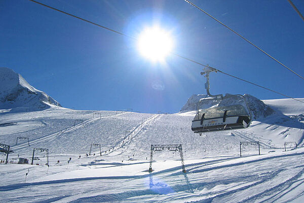 Skigebiet in Kaprun - Kitzsteinhorn