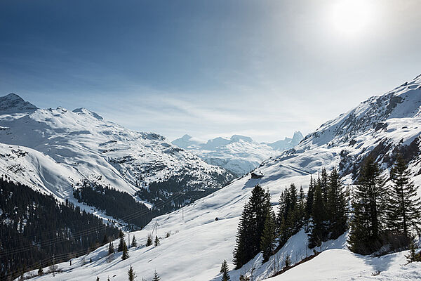 Winterpanorama Vals Winterpanorama Vals