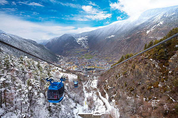 Winter in Encamp, Grandvalira