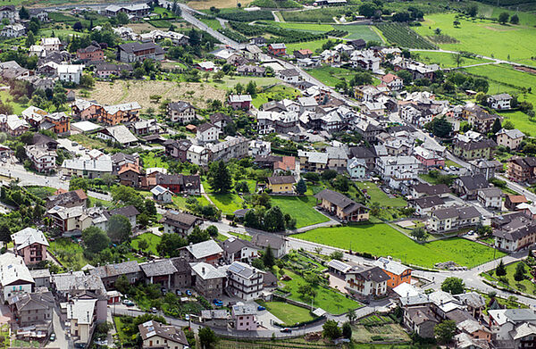 Pila at Aosta valley