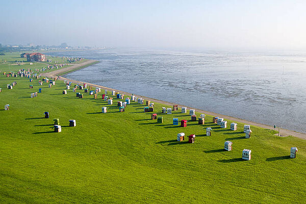 Rasenstrand Horumersiel - Nordsee