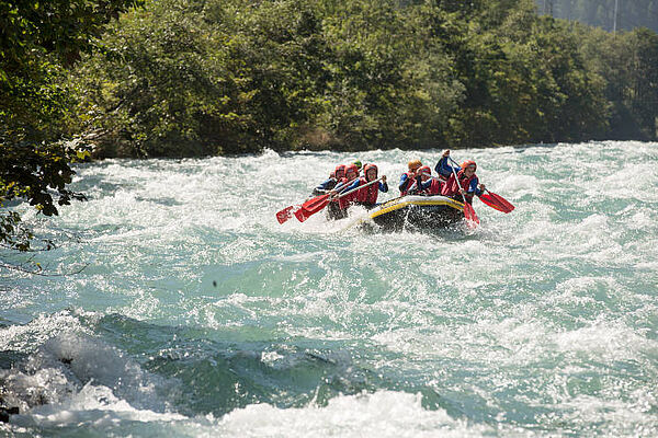 Rafting am Wildgerlosbach