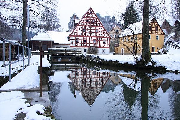 [Translate to 01_EN:] Winter in Pottenstein ©Tourismusbüro Pottenstein