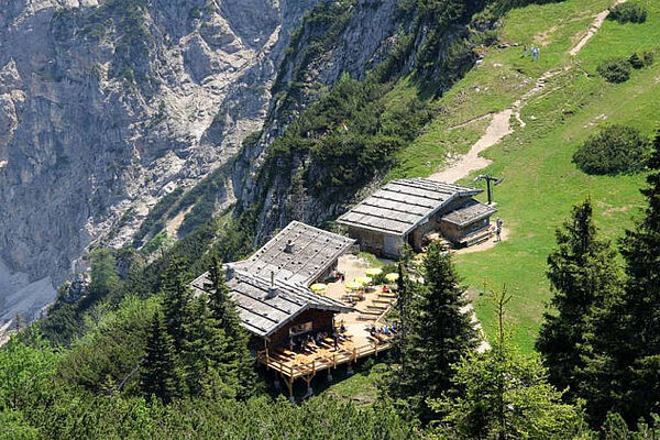 Wanderungen zur Almhütte Schlegelmulde, Bad Reichenhall