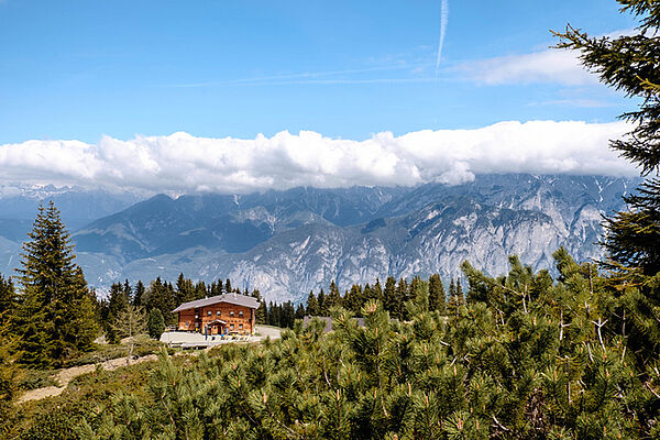 Birgitzer Alm at the Axamer Lizum