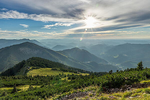 Bergblick vom Ötscher ©Ludwig Fahrnberger